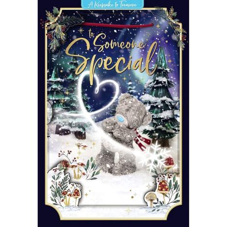 3D Holographic Someone Special Me to You Bear Christmas Card £3.39